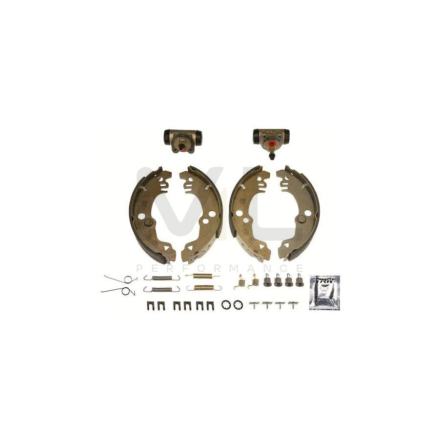 TRW Brake Kit BK1632 Brake Shoe Set for FORD TAUNUS with wheel brake cylinder