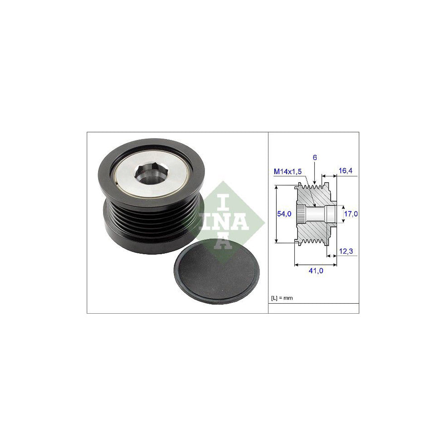 Ina 535 0259 10 Alternator Freewheel Clutch