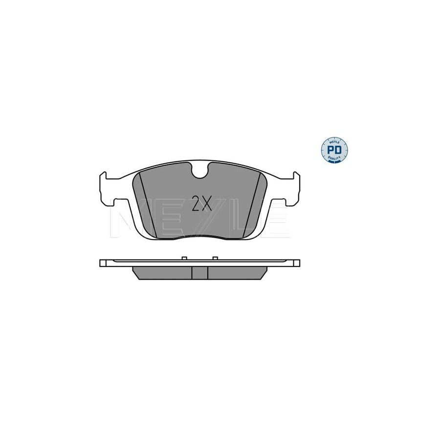Meyle 025 223 8619/Pd Brake Pad Set For Volvo Xc60 I (156)