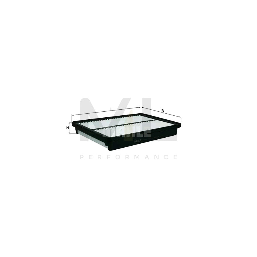 MAHLE ORIGINAL LX 3760 Air Filter Filter Insert | ML Performance Car Parts