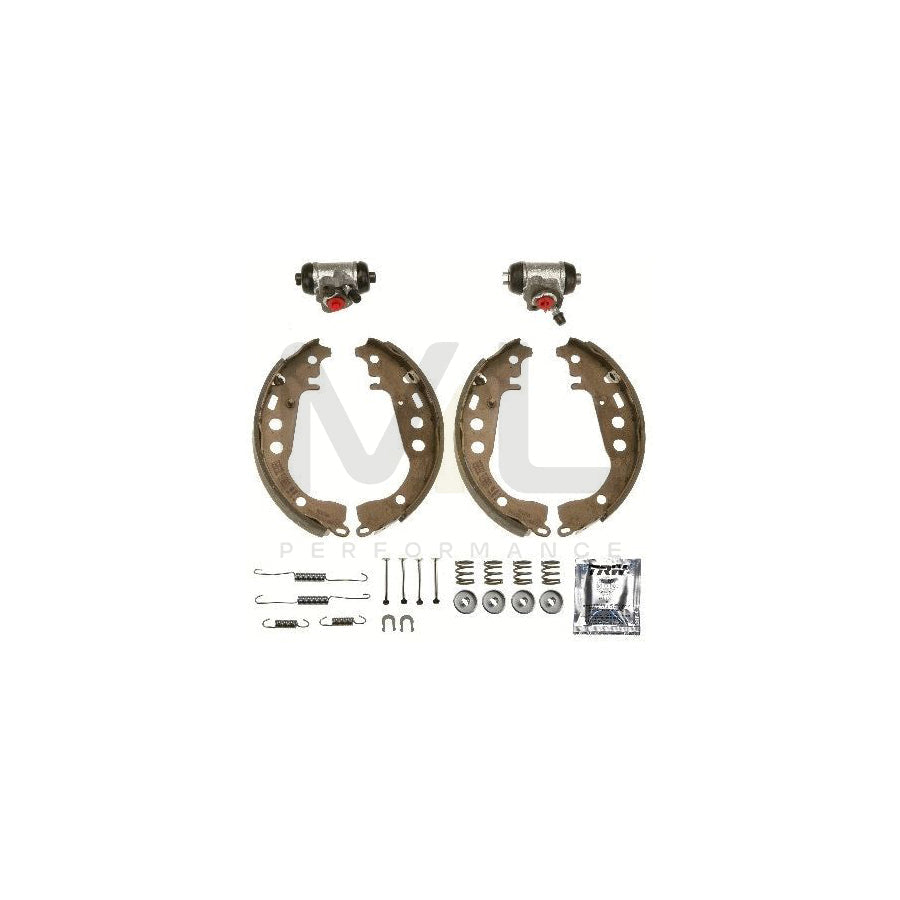 TRW Brake Kit BK1916 Brake Shoe Set with wheel brake cylinder