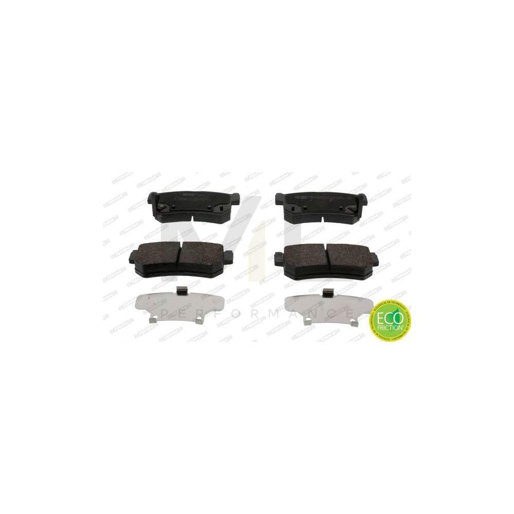 Ferodo Premier Eco Friction FDB1937 Brake Pad Set With Acoustic Wear Warning, Without Accessories