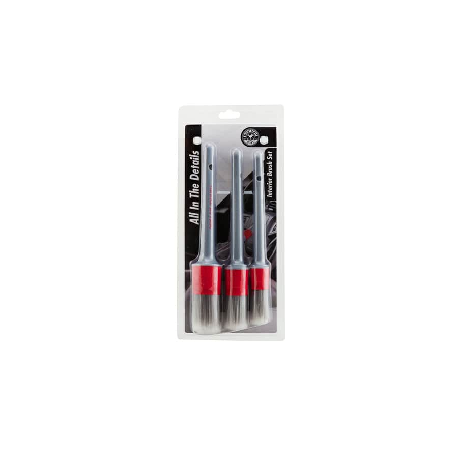 Chemical Guys All In The Details Interior Detailing Brushes