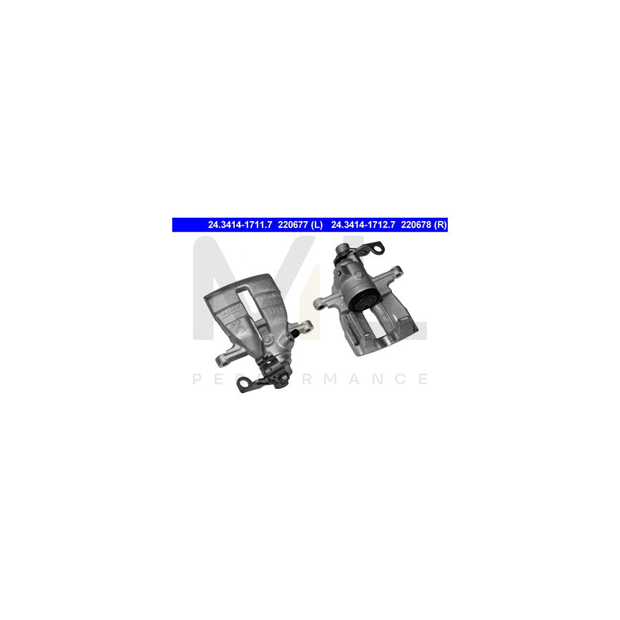 ATE 24.3414-1712.7 Brake Caliper without holder