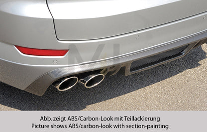 Rieger 00099113 Ford BA7 Mondeo Rear Diffuser 7 | ML Performance UK Car Parts