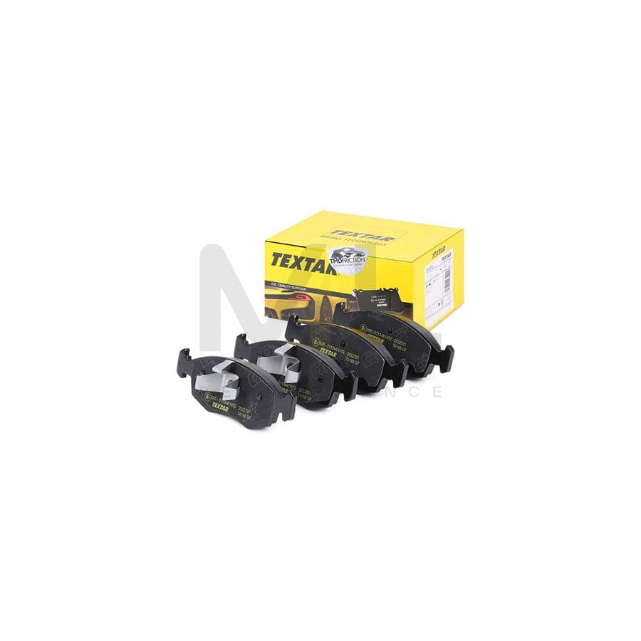 TEXTAR 2532301 Brake pad set with acoustic wear warning