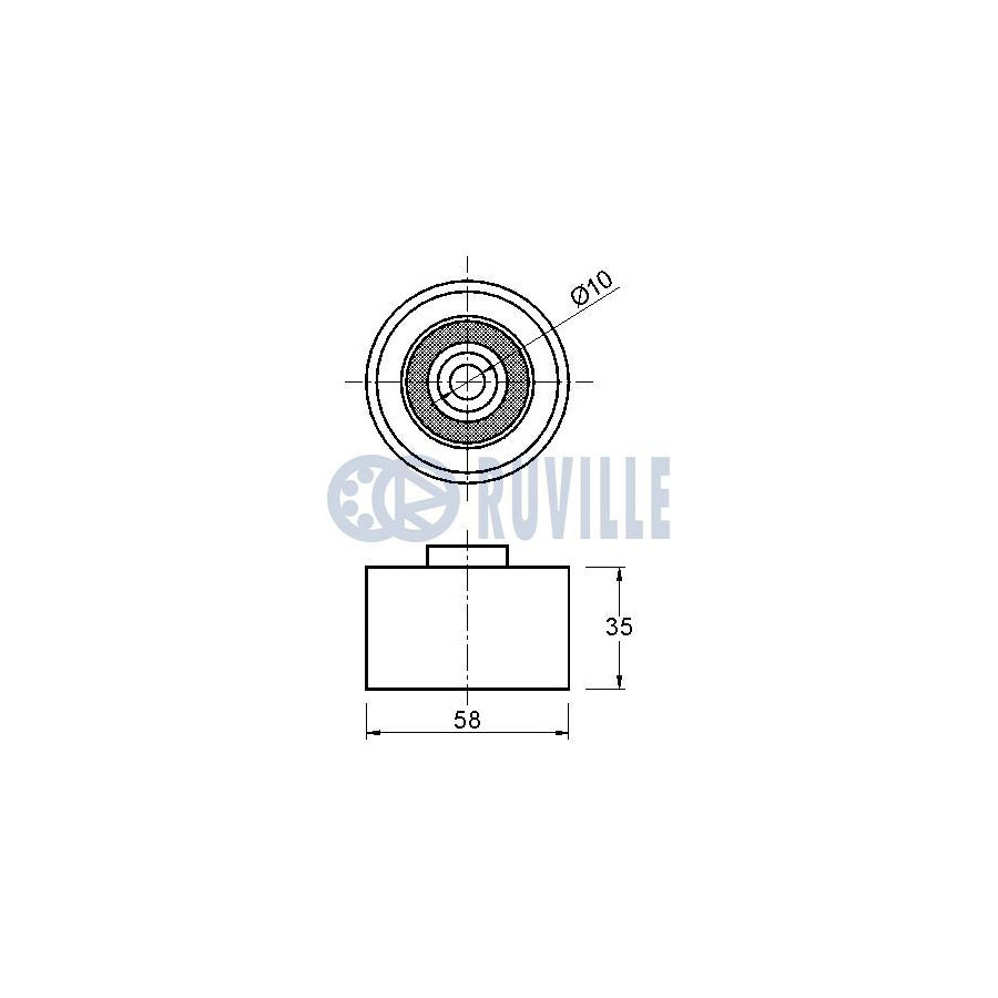 Ruville 55593 Alternator Freewheel Clutch