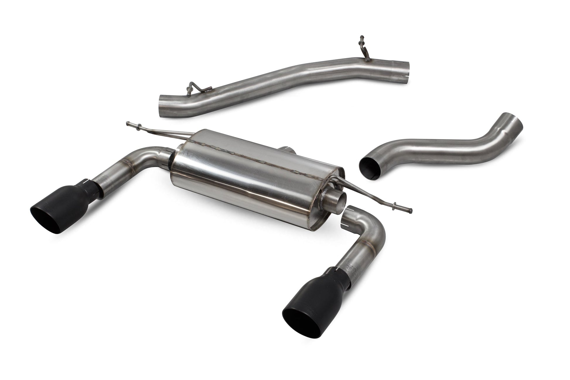 Scorpion SAUS086C Audi TT MK3 Non-Resonated Cat-Back System With No Valves | ML Performance UK UK