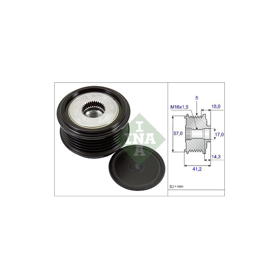Ina 535 0248 10 Alternator Freewheel Clutch