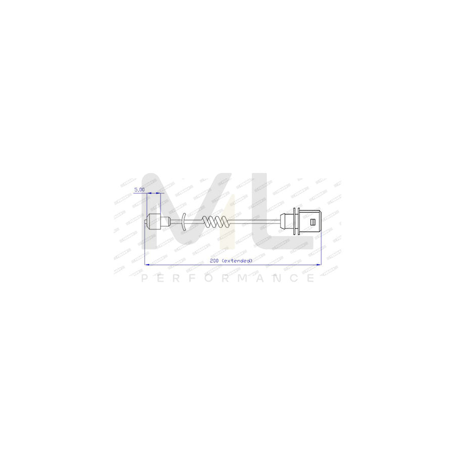 Ferodo Premier FAI180 Brake Pad Wear Sensor