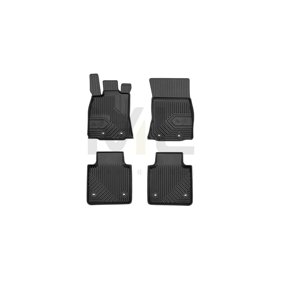 FROGUM Tailored, No.77 77426917 Floor mat set for JAGUAR XJ Saloon (X351) Elastomer, Front and Rear, Quantity: 4, Black, (LHD)