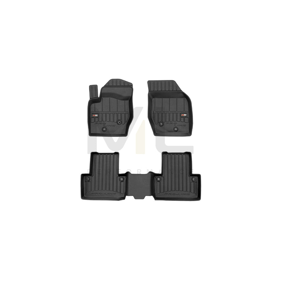 FROGUM Tailored, ProLine 3D427426 Floor mat set for VOLVO XC90 I (C, 275) Elastomer, Front and Rear, Quantity: 3, Black, (LHD)