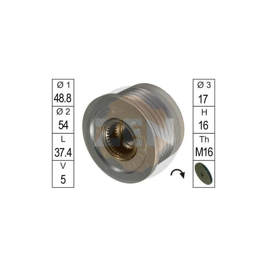 Era 219042 Alternator Freewheel Clutch