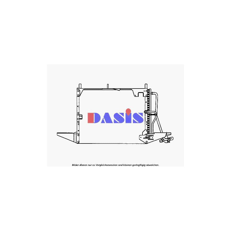 AKS Dasis 092020N Air Conditioning Condenser for Ford Scorpio