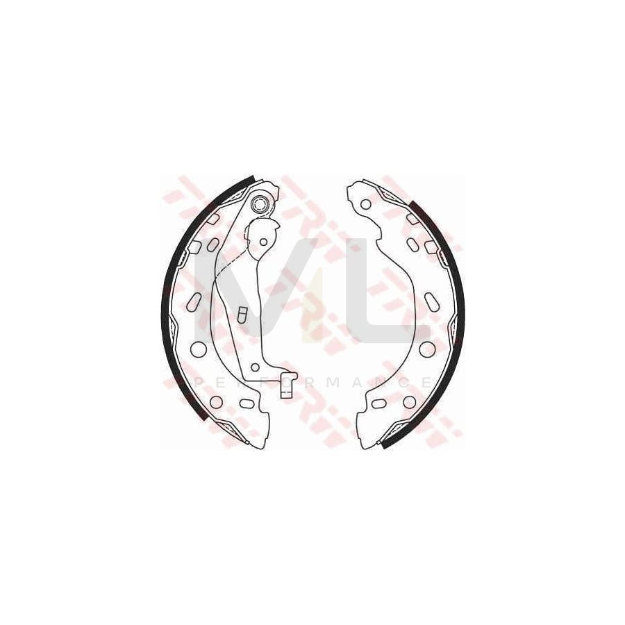 TRW GS8685 Brake Shoe Set