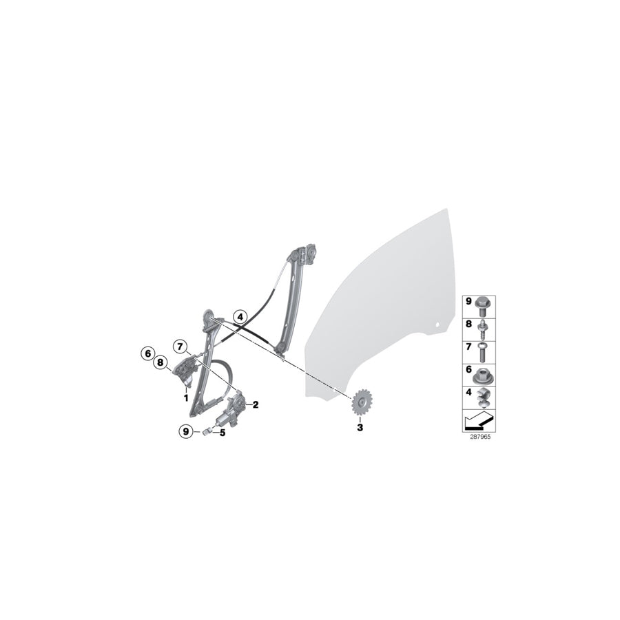 Genuine BMW 51337162963 F82 F22 F33 Support (Inc. 325i, 425d & X1 18dX)