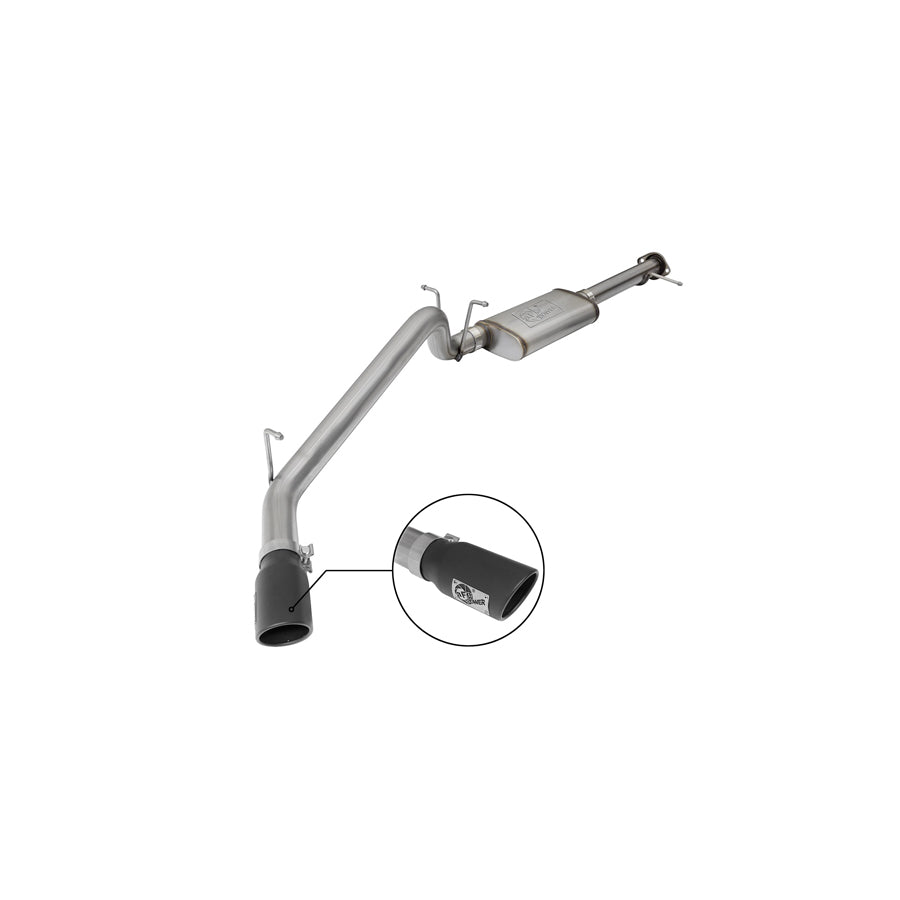 aFe 49-44058-B Cat-Back Exhaust System GM Colorado/Canyon 15-21 L4-2.5L/15-16 V6-3.6L