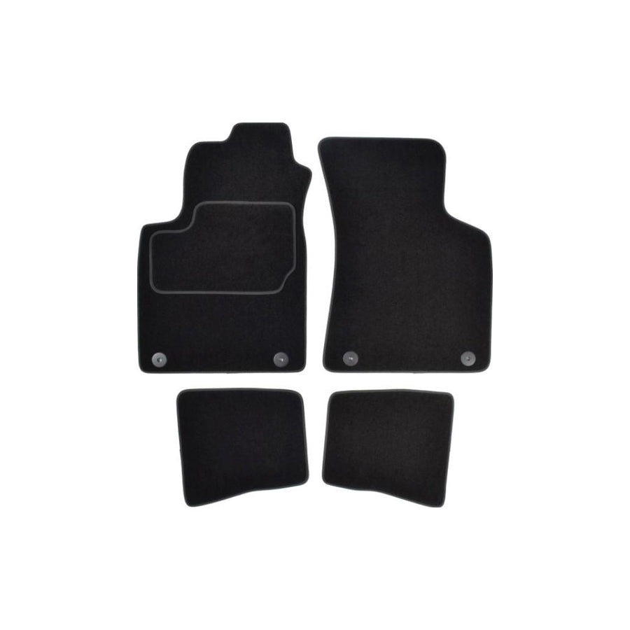 Custo Pol Aud250S Floor Mat Set for Audi Tt Coupe (8N3)