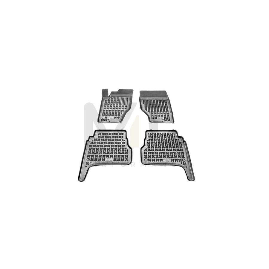 REZAW PLAST Tailored 201010 Floor mat set for KIA Sorento I (JC) Elastomer, Front and Rear, Quantity: 4, Black
