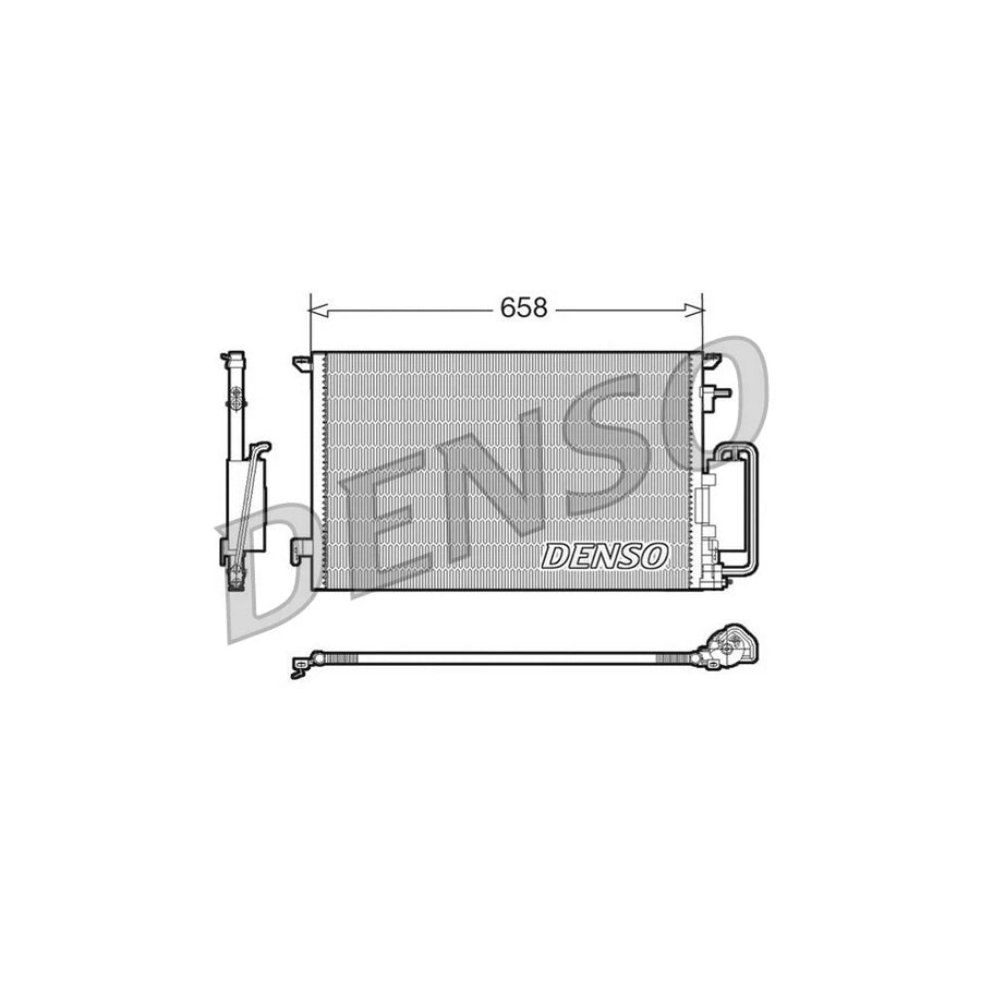 DENSO DCN20032 Air Conditioning Condenser