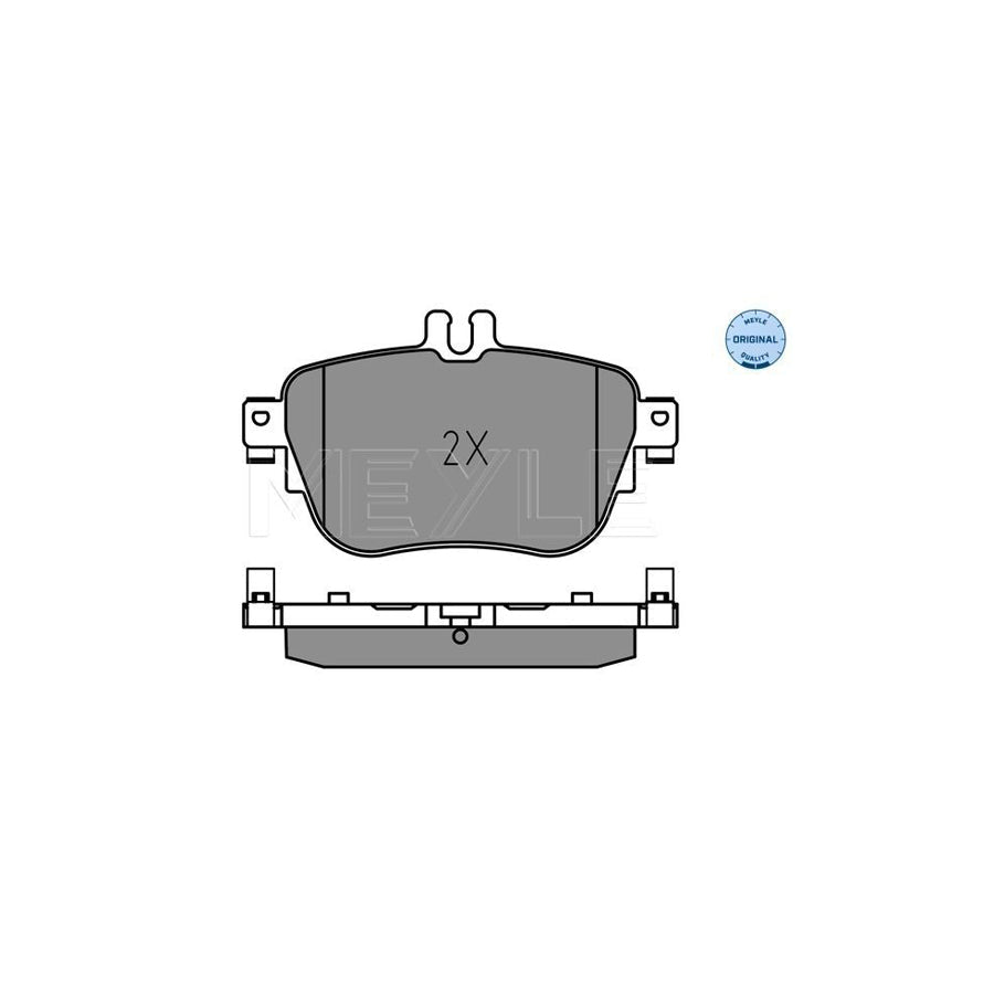 Meyle 025 224 3716 Brake Pad Set