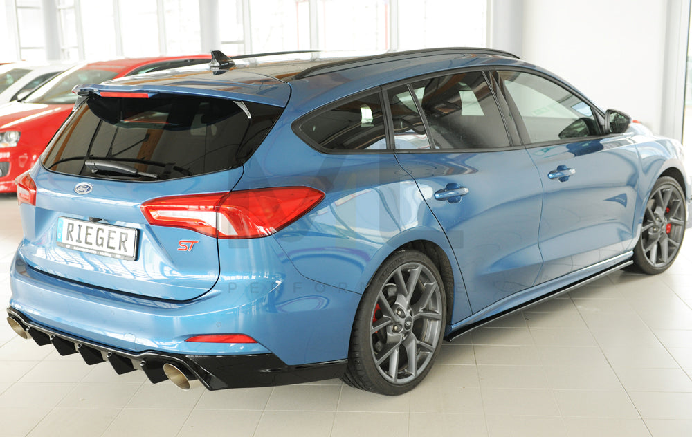 Rieger 00088238 Ford DEH Focus 4 Rear Diffuser (Inc. Focus 4 ST) 4 | ML Performance UK Car Parts