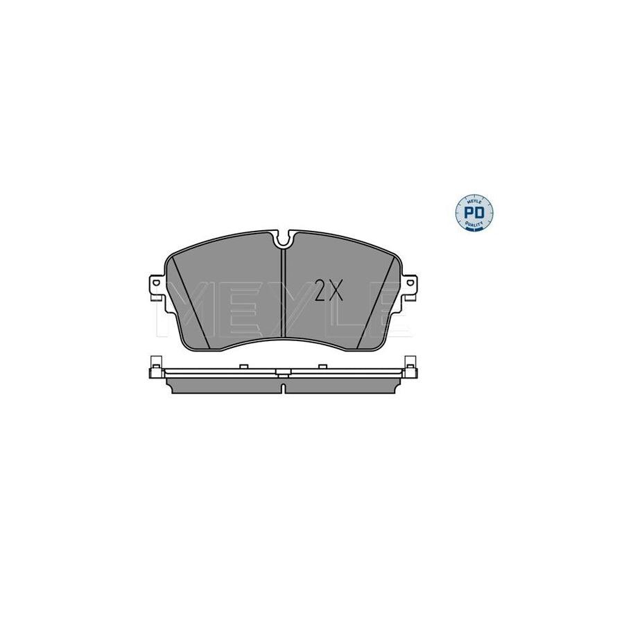 Meyle 025 224 8517/Pd Brake Pad Set