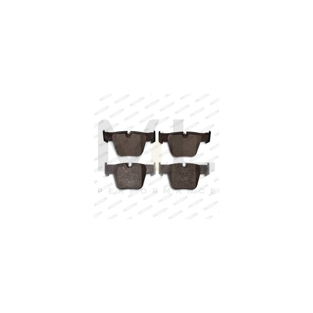Ferodo FDB4435 Brake Pad Set Premier Eco Friction, Not Prepared for Wear Indicator, With Accessories