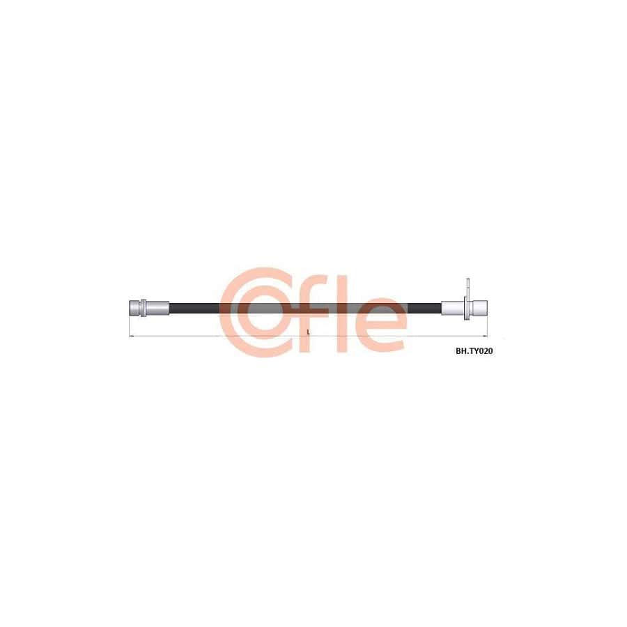 Cofle 10.684 Hand Brake Cable for Talbot Horizon Hatchback