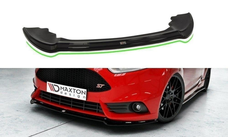 Maxton Design FO-FI-7F-ST-FD3T Front Splitter V.3 Ford Fiesta ST MK7 (Facelift) | ML Performance UK Car Parts