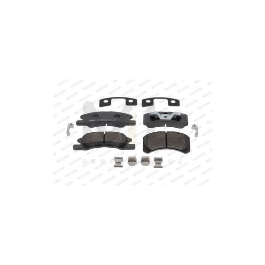 Ferodo Premier Eco Friction FDB1988 Brake Pad Set With Acoustic Wear Warning, With Piston Clip, With Accessories