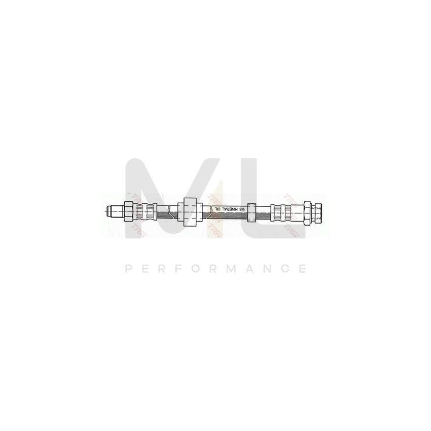TRW PHB451 Brake Hose for CITROEN BX 460mm, M10x1