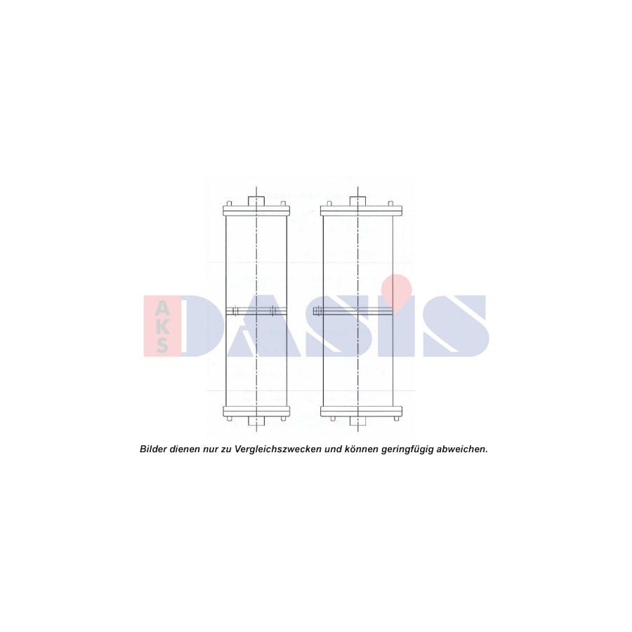 AKS Dasis 450192N Engine Radiator
