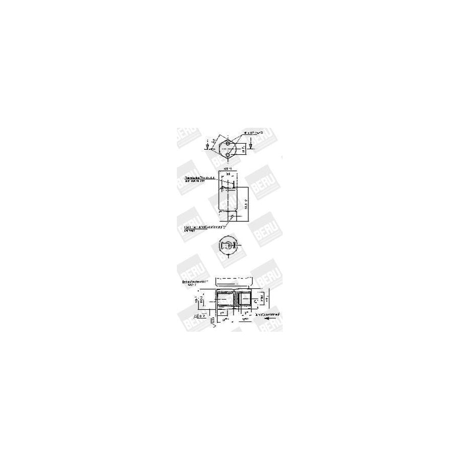 Beru Mv116 Valve, Flame Starter System