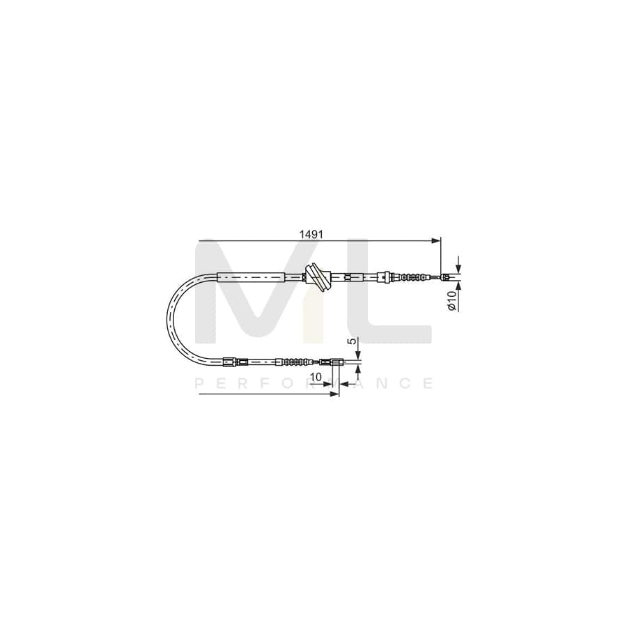BOSCH 0 986 479 W03 Brake Disc for FORD USA Edge (U387) Vented, Oiled | ML Performance Car Parts