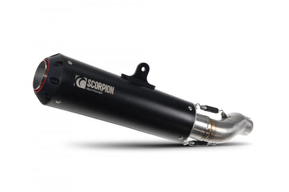 Scorpion PHA191BCER Honda CMX500 (Rebel) Red Power Slip-On - Black Ceramic Coated Sleeve | ML Performance UK UK