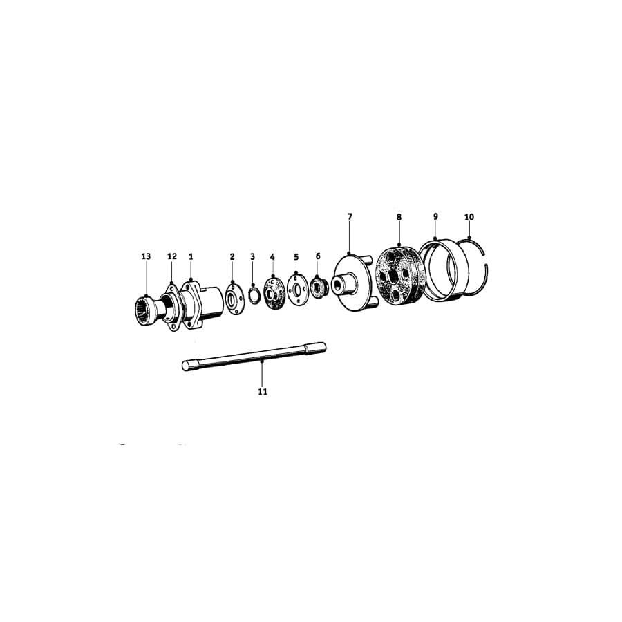 Genuine BMW 33213038183 Sleeve (Inc. R24, R67 & R25)
