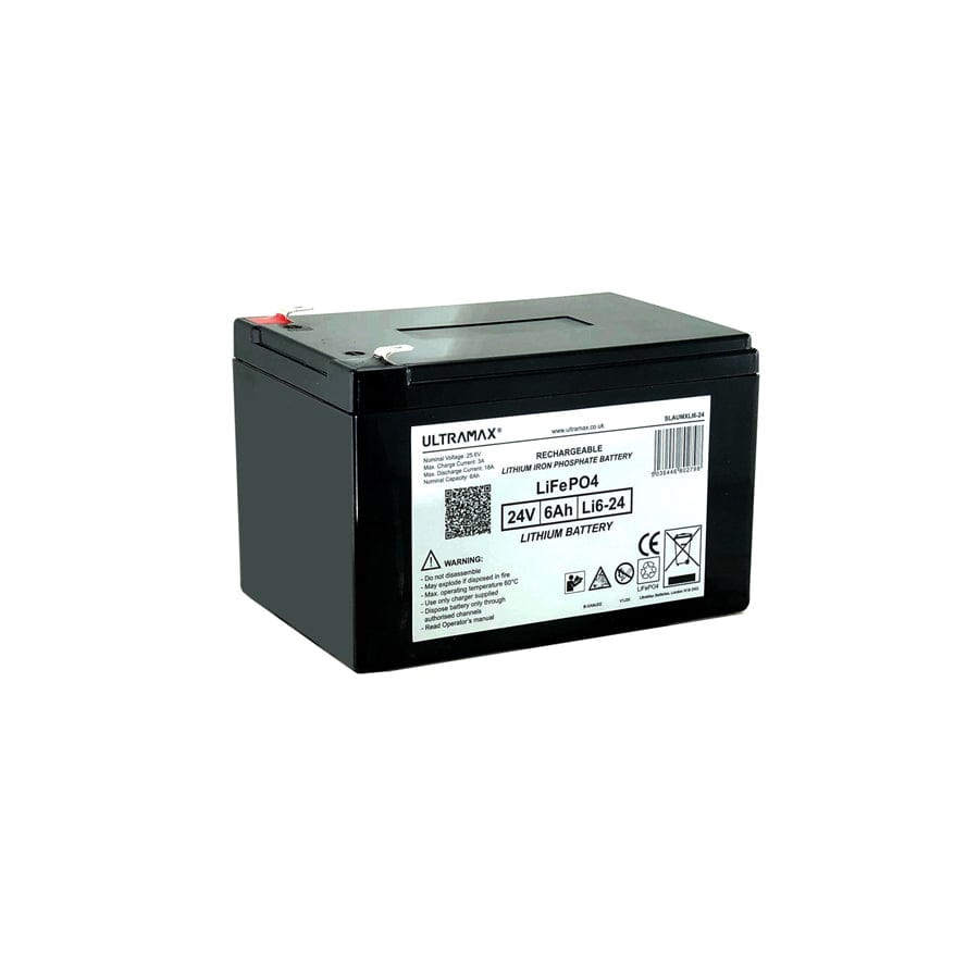 Ultramax Lithium High Performance 6AMP LiFePO4 Battery ()
