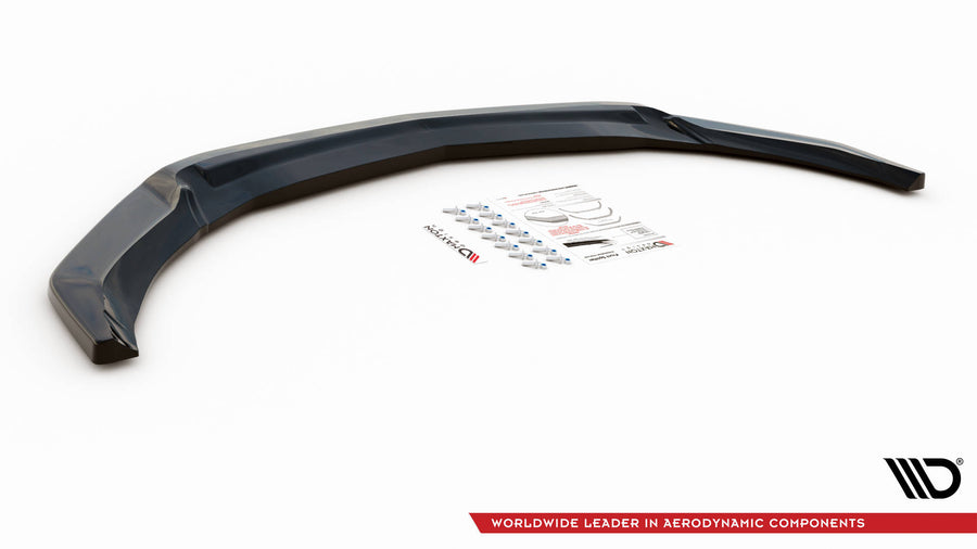 Maxton Design Mercedes Benz A45 AMG Aero W176 Facelift Front Splitter V.2