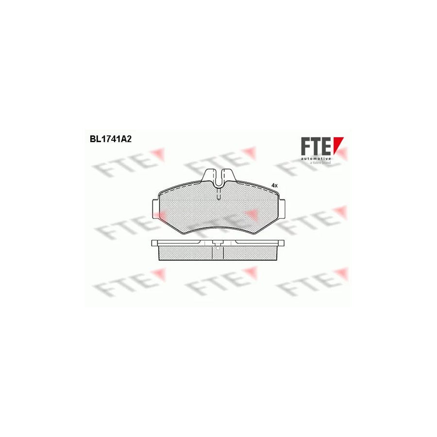 FTE 9010325 Brake Pad Set