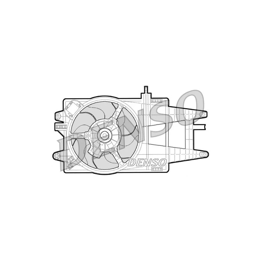 DENSO DER09032 Fan, Radiator
