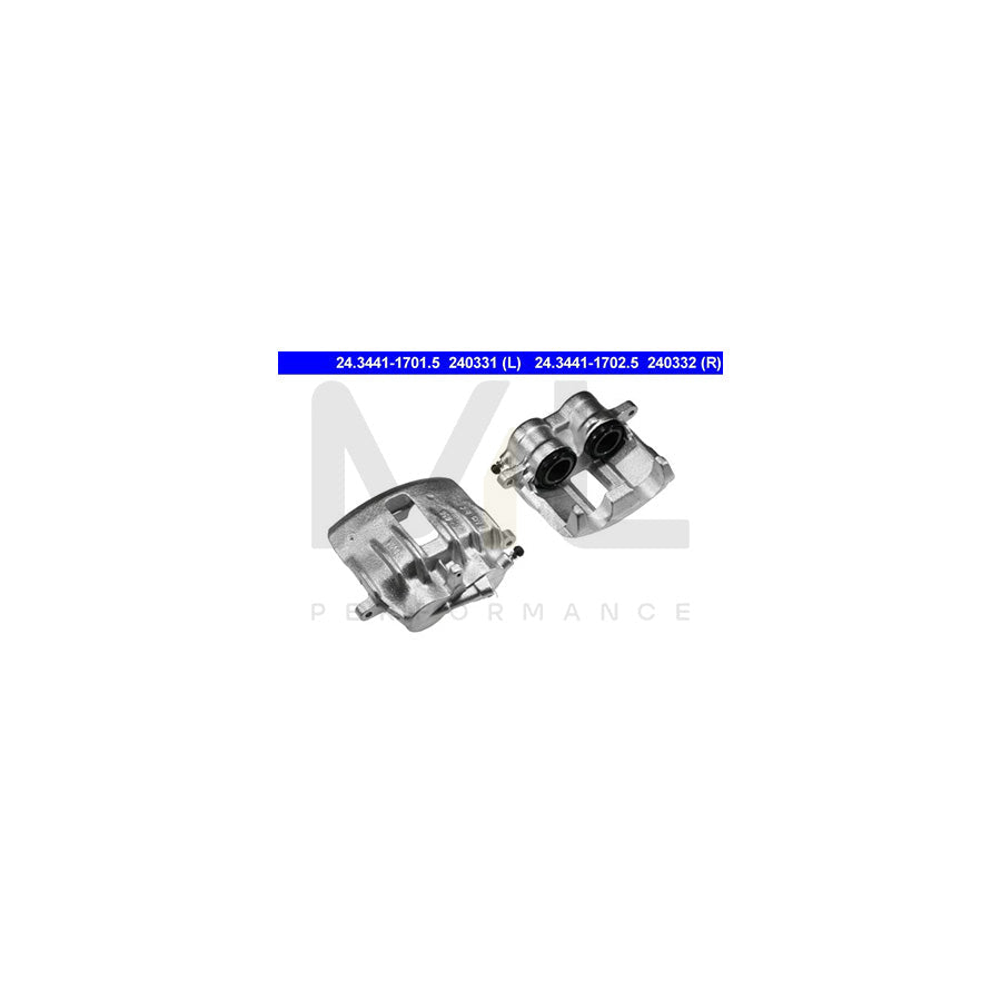 ATE 24.3441-1701.5 Brake Caliper without holder