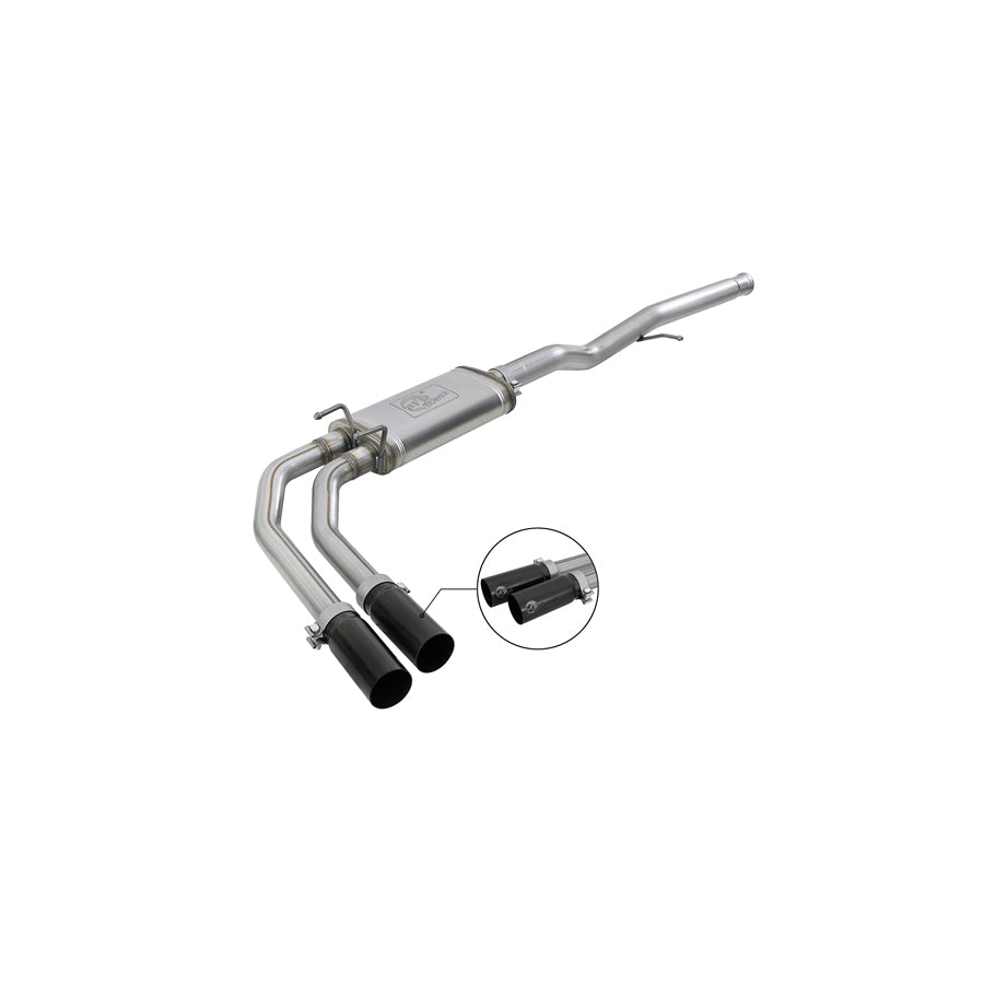 aFe 49-44098-B Cat-Back Exhaust System GM Silverado/Sierra 1500 09-18 / Silverado LD/Sierra Limited 2019 V6-4.3/V8-4.8/5.3L