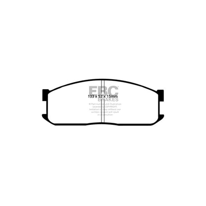 EBC PDKF1180 Mazda Ultimax Front Brake Pad & Plain Disc Kit (Inc. E2000 & E2200) 2 | ML Performance UK Car Parts