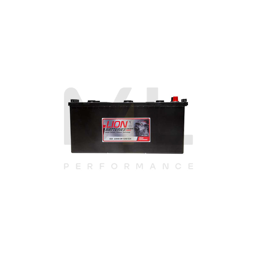 Lion Commercial Battery 632 - 3 Year Guarantee