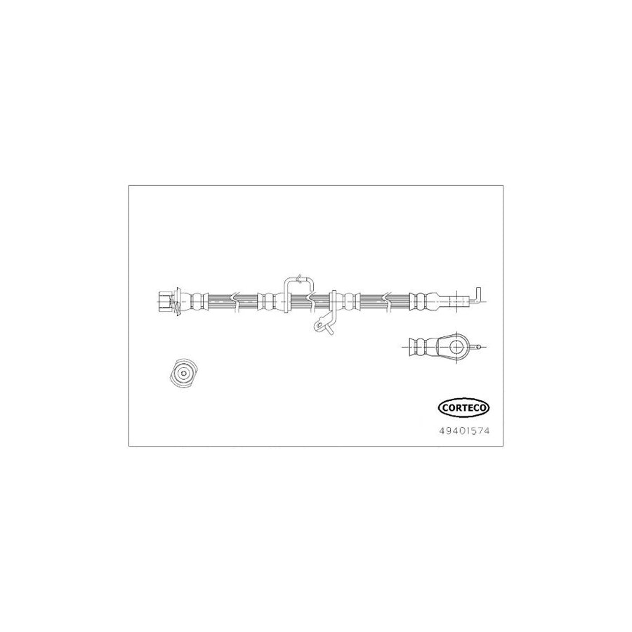 Corteco 49401574 Brake Hose