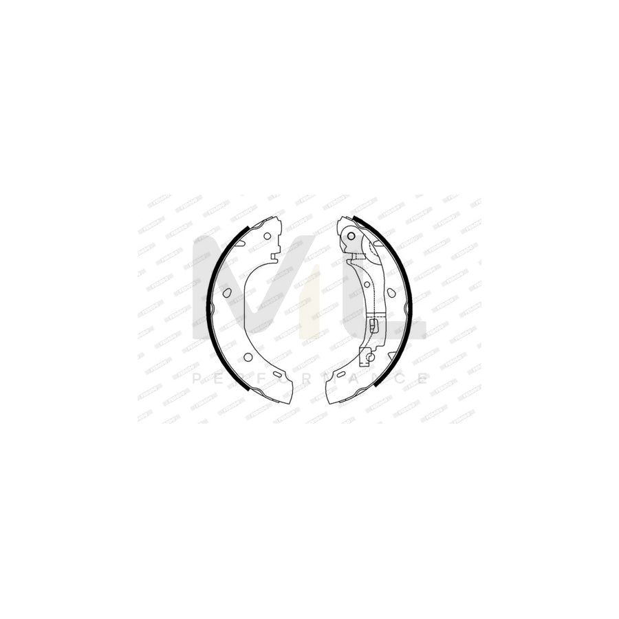 Ferodo Premier FSB652 Brake Shoe Set