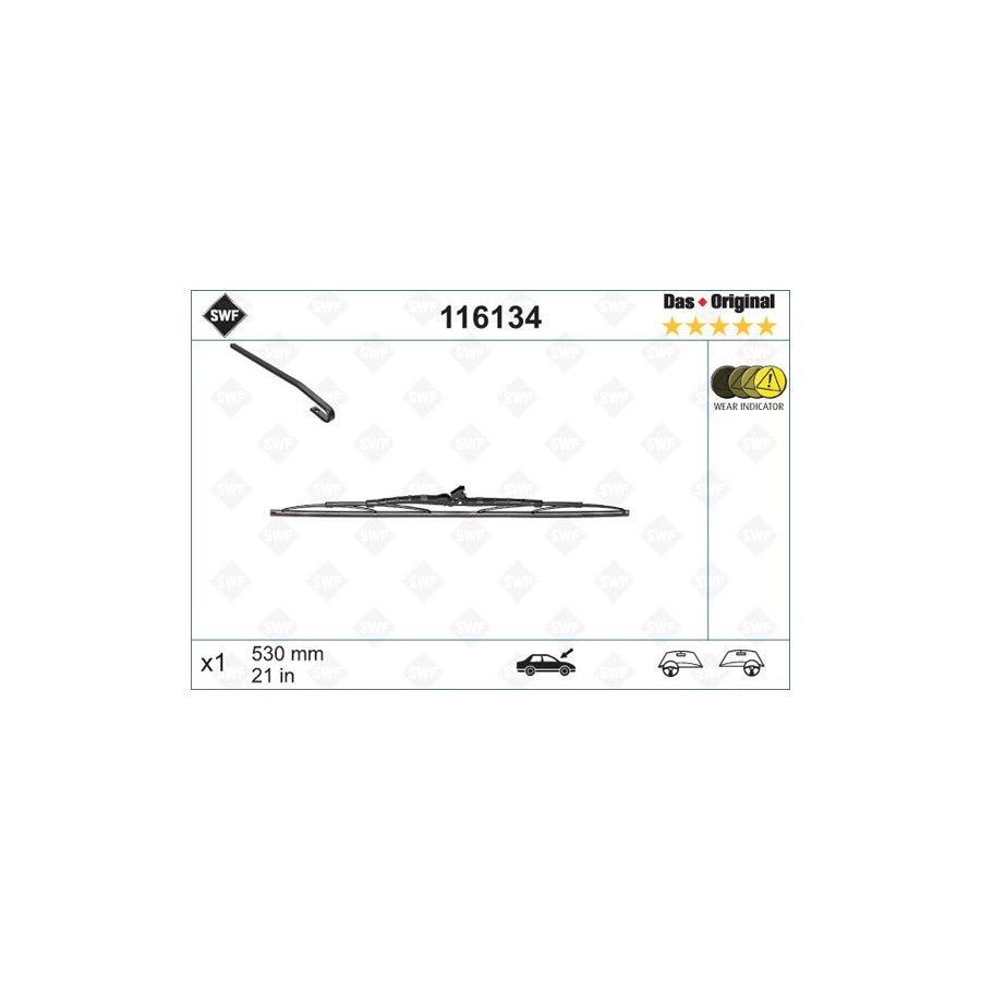 Swf Original 116134 Wiper Blade