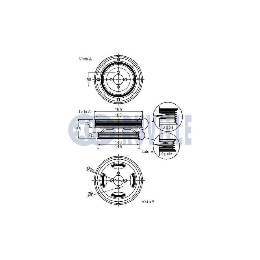 Ruville 985271 Axle Bush