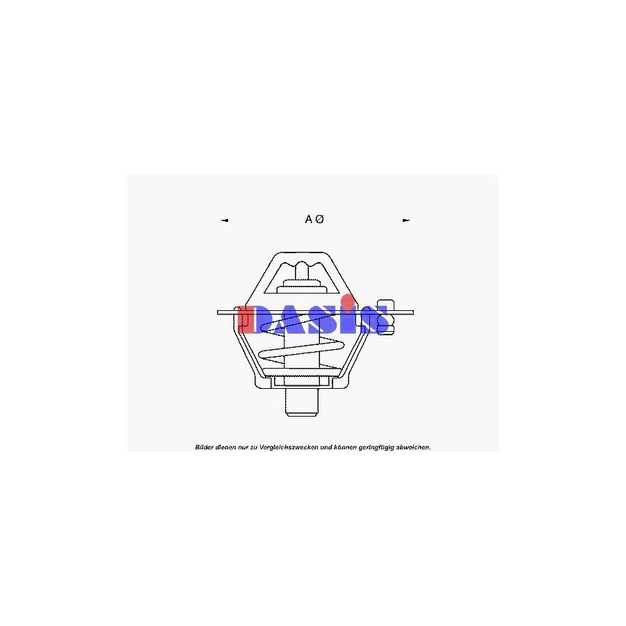 AKS Dasis 751806N Engine Thermostat